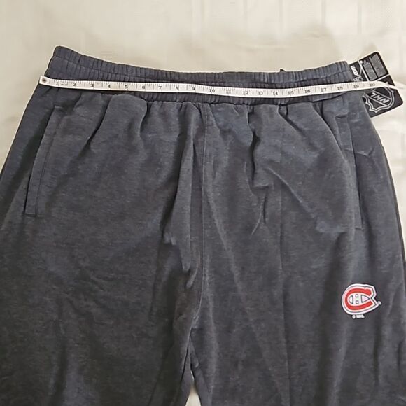 NHL Men's Canadian Montreal Logo Sweatpants Gray 2XL - Picture 6 of 16